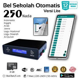 bel sekolah litel up shopee